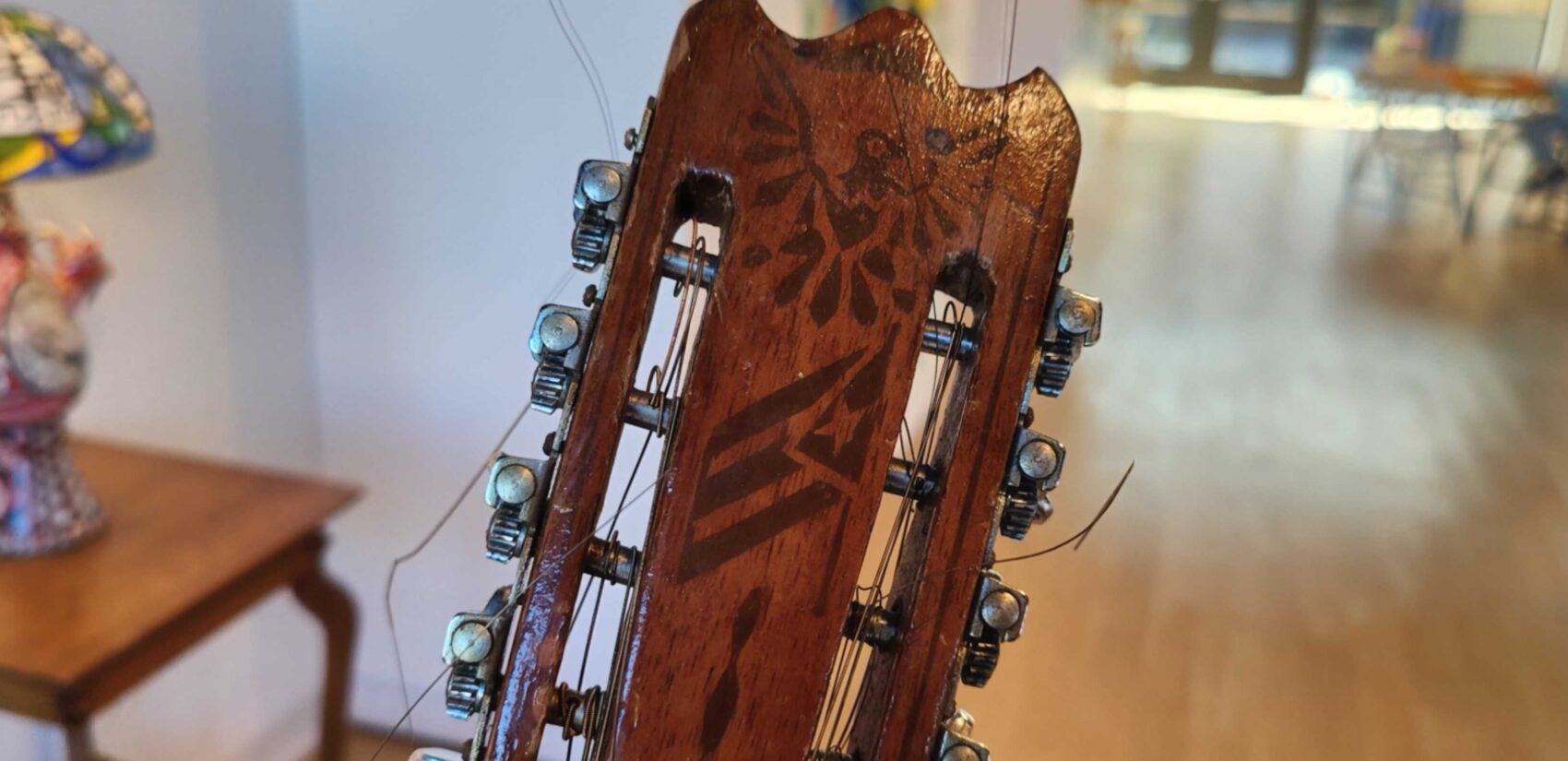 a cuatro guitar