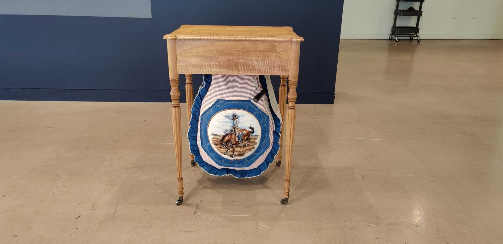 a Federal period lady's worktable