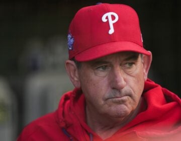 Philadelphia Phillies manager Rob Thomson