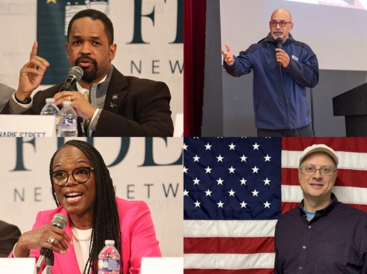 4 photos of Sharif Street, Chris Rabb, Ala Stanford and Shaun Griffith