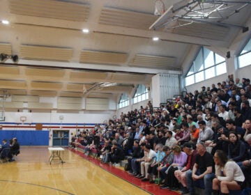 Residents attending the Southampton Township Zoning hearing