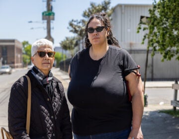 Nilda Pimentel and Talia Giles