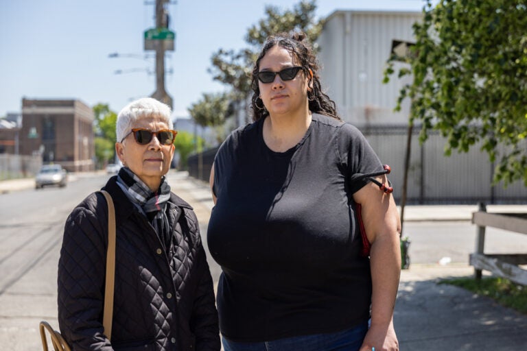 Nilda Pimentel and Talia Giles