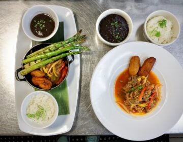 ropa vieja and its lighter version on plates