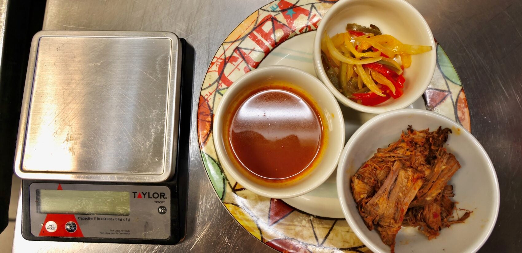 ropa vieja on a plate