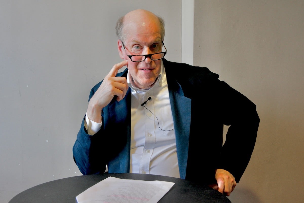 Peter Schmitz posing for photo