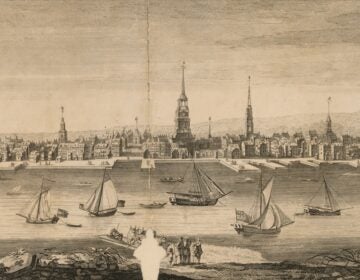 Surveyor's sketch of Philadelphia