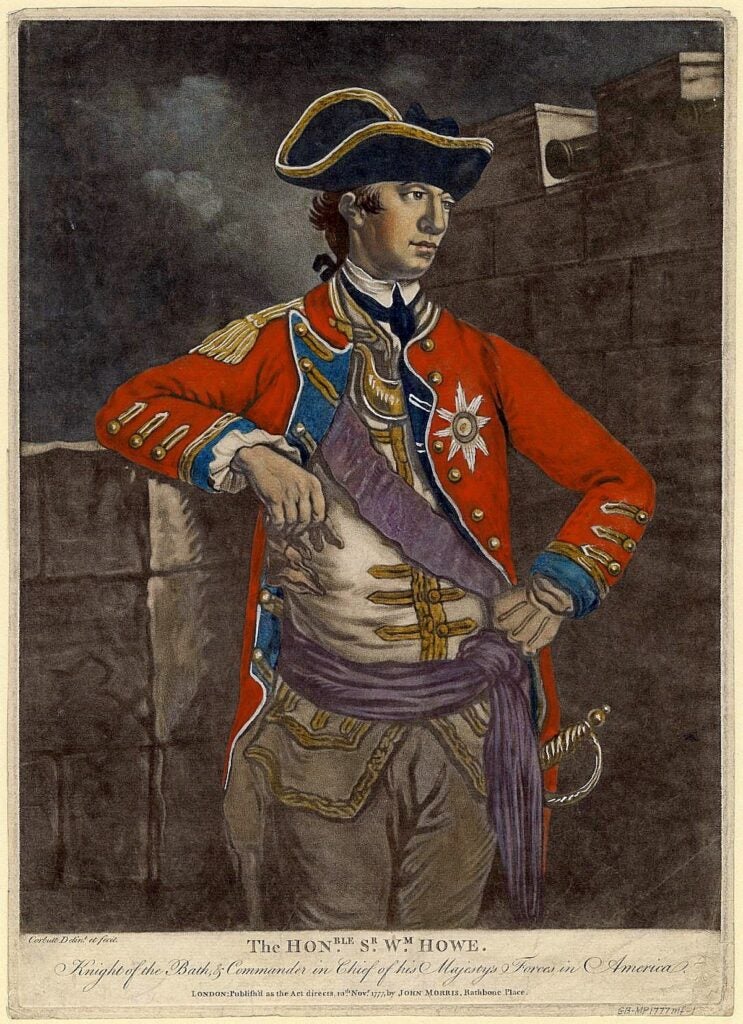 Portrait of William Howe