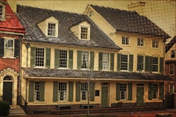 Old photograph of Indian King Tavern