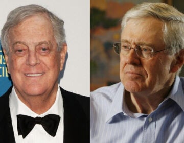 Koch_brothers-pbs side-by-side photos of Charles Koch and David Koch