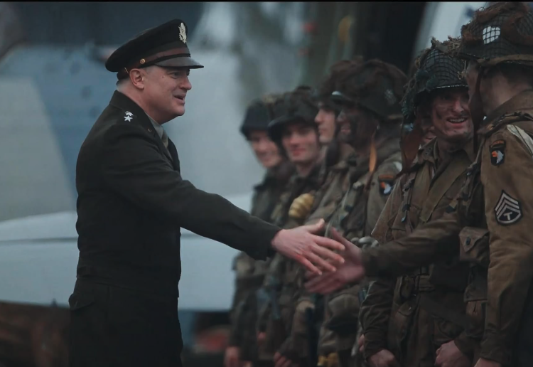 Brendan Fraser in Pressure.