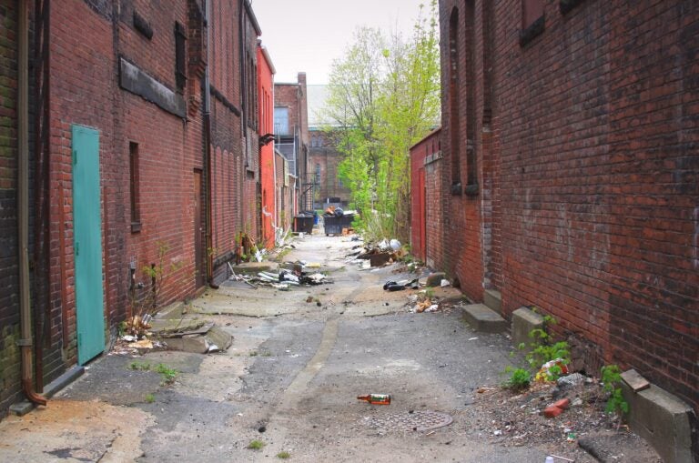 A back alley