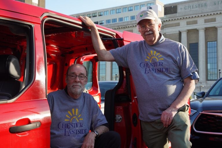 Chester Eastside workers showcased their new van