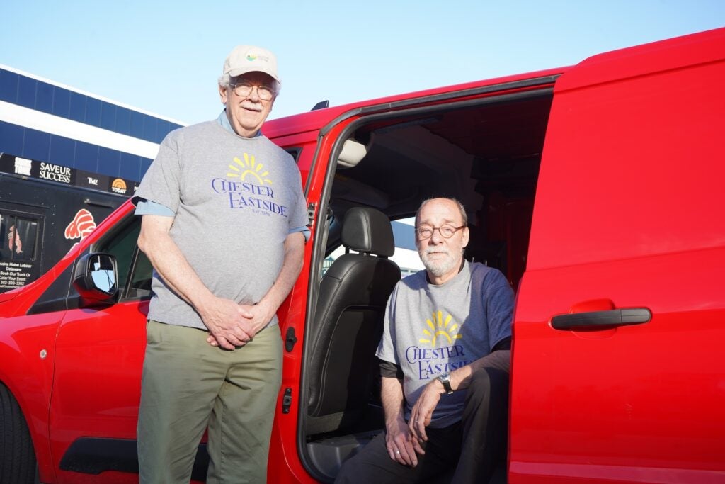 Chester Eastside workers showcased their new van