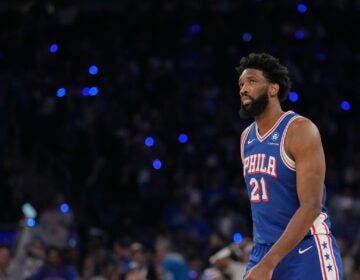 Philadelphia 76ers' Joel Embiid