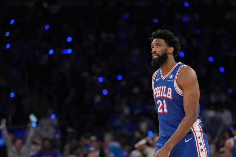 Philadelphia 76ers' Joel Embiid