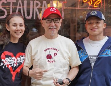 The Nihonbashi Philly staff outside of Ray's Cafe