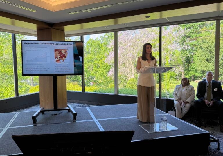 Claire Marrazzo Greenwood, executive vice president for economic growth with the Philadelphia Chamber of Commerce