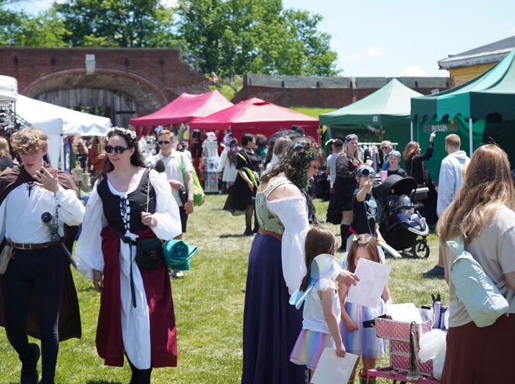 Philadelphia Renaissance Faire attendees
