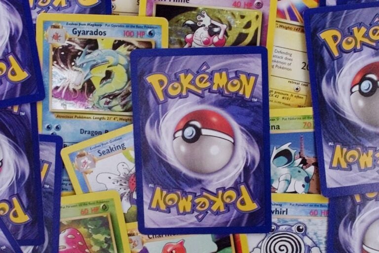Pokemon trading cards