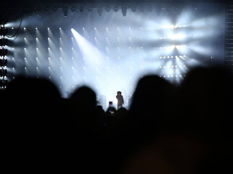 Jay-Z performing