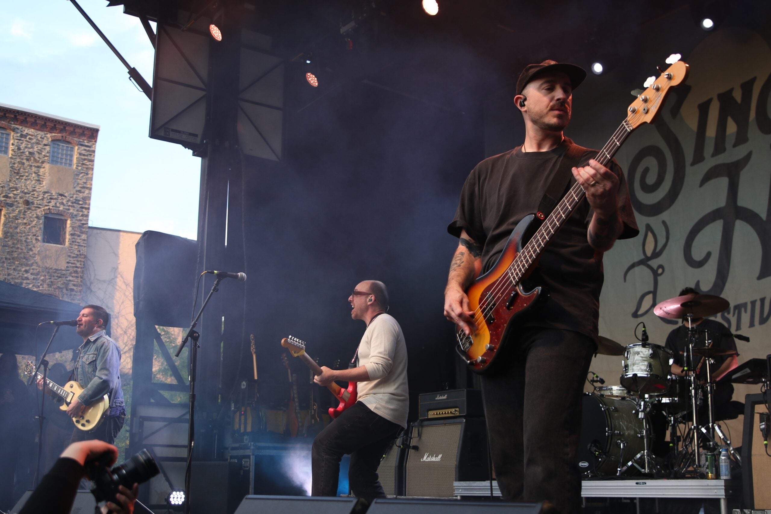 The Menzingers performing