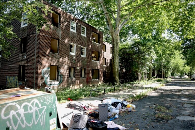Bartram Village comprises 44 aging brick buildings