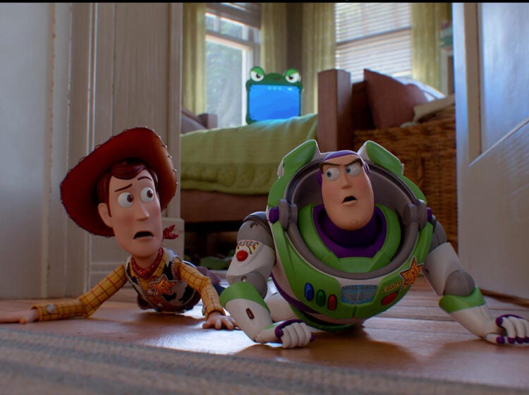 Tom Hanks, Tim Allen, and Greta Lee
