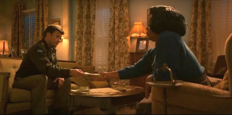 Aunjanue Ellis-Taylor and Scott Eastwood in Lucky Strike