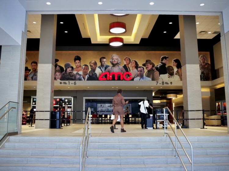 The AMC Fashion District 8 movie theater