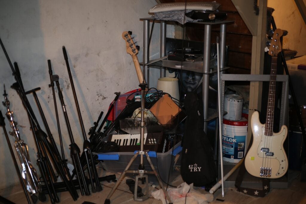 Some of the gear that Cold Court uses.
