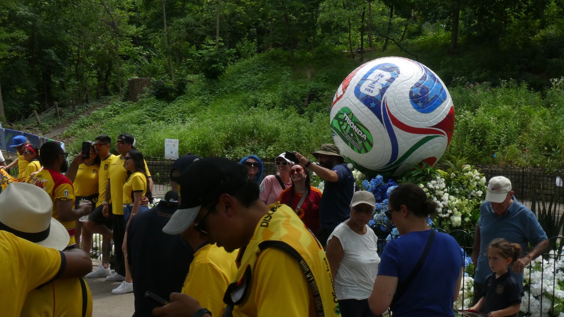World Cup in Philly: Fans arriving for Sunday’s match at the Linc pack Lemon Hill