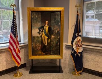 A painting of George Washington