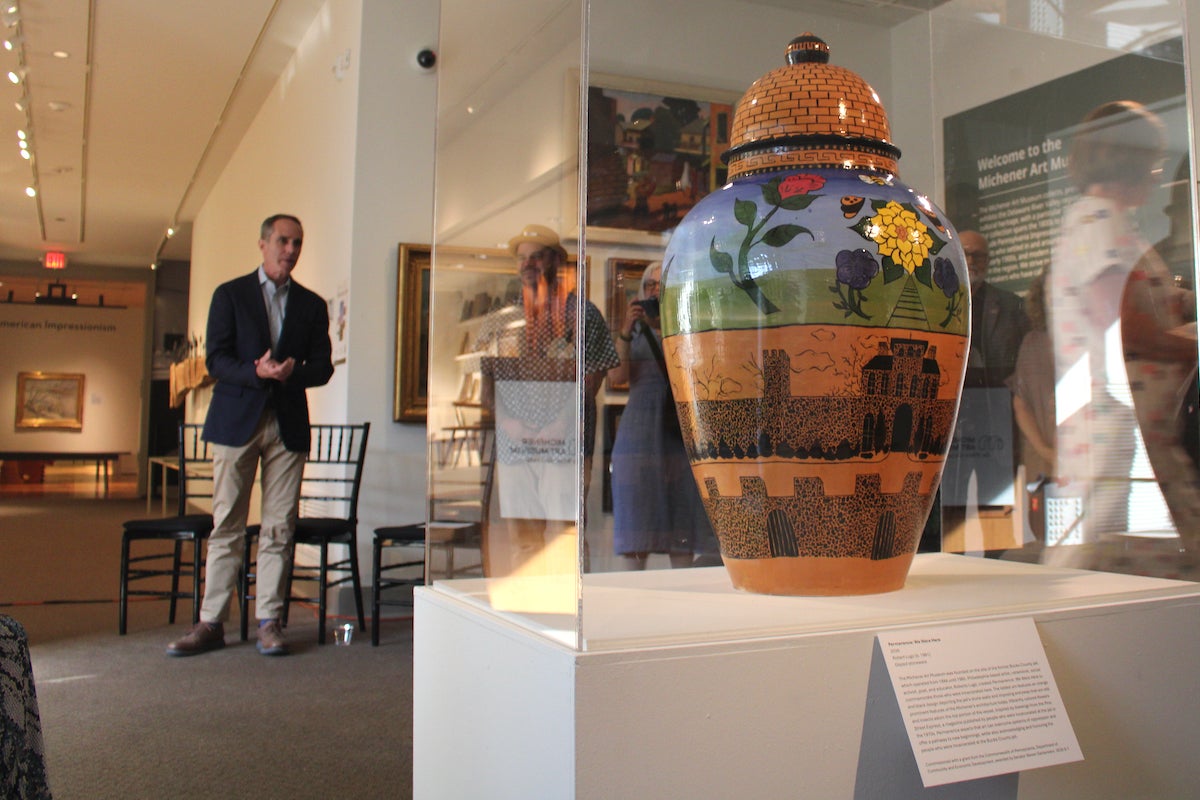 Michener Art Museum commemorates America’s 250th with new piece by Roberto Lugo