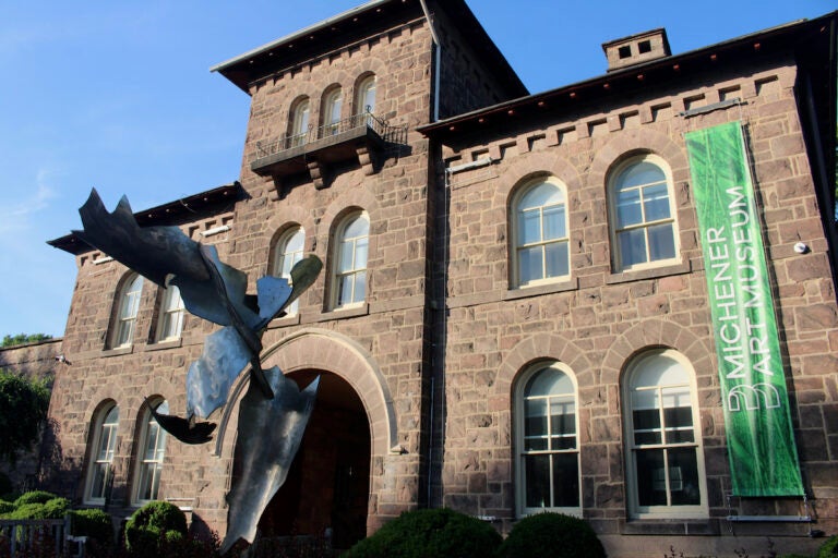 The exterior of the Michener Museum builing