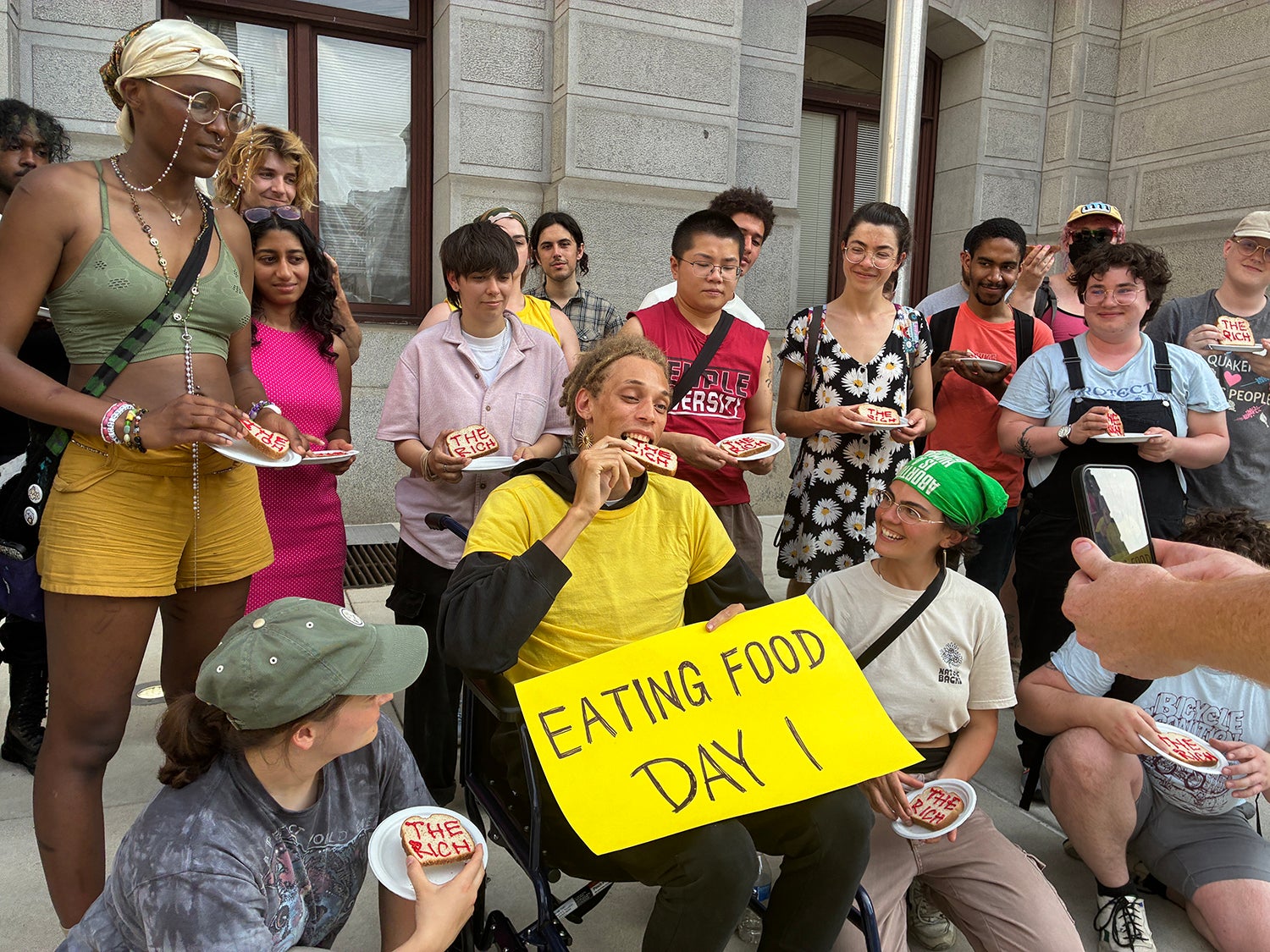Young Philadelphia activists end 22-day hunger strike after budget passes, vow to continue affordability push