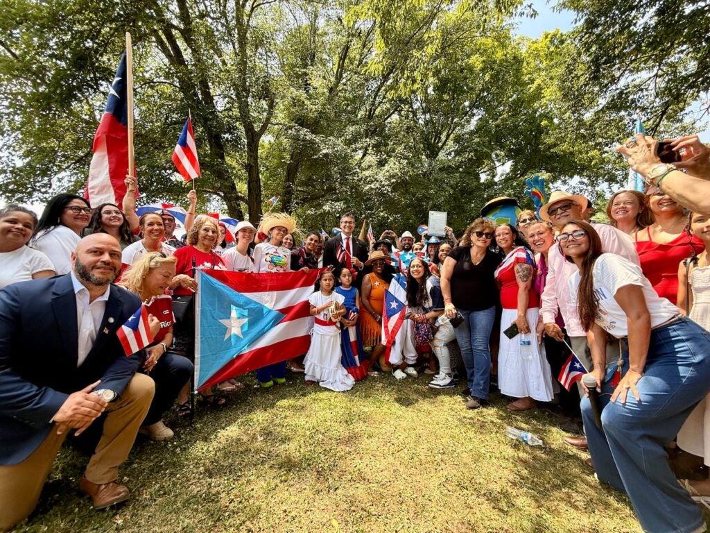 Puerto Ricans and Latinos from across the state gathered