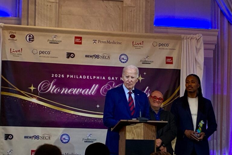 Former President Joe Biden makes a surprise appearance