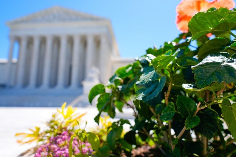 The Supreme Court building.