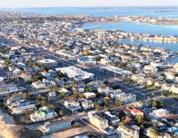 Aerial view of Fenwick Island