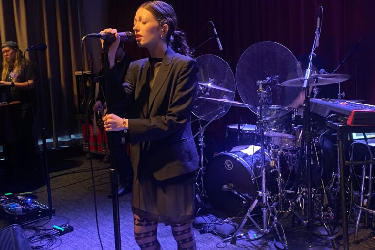 Violet Grohl performs Friday night at The Lounge at World Stage