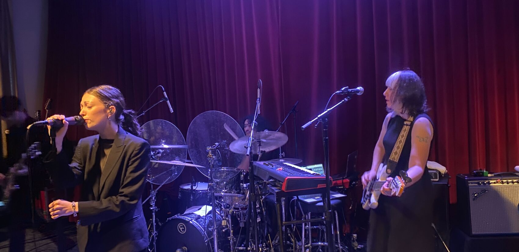 Violet Grohl performs Friday night at The Lounge at World Stage