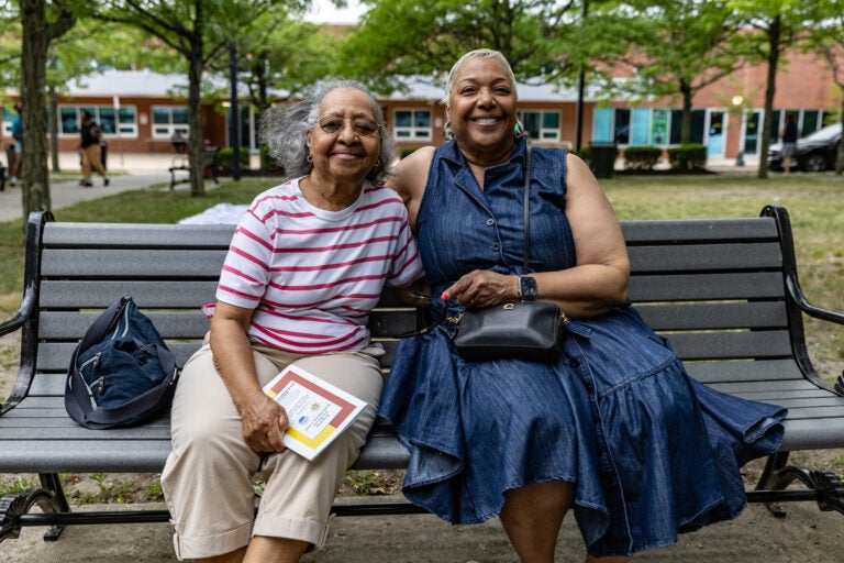 Denise Powell came in from Chicago to visit her mother Carolita Lindsay