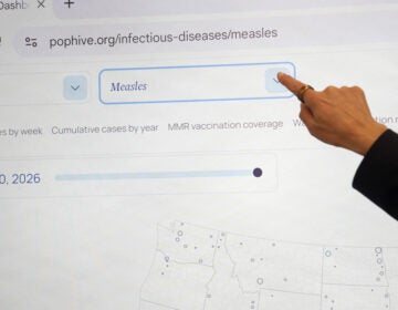 WCup Public Health Georgetown University's Rebecca Katz points to measles data