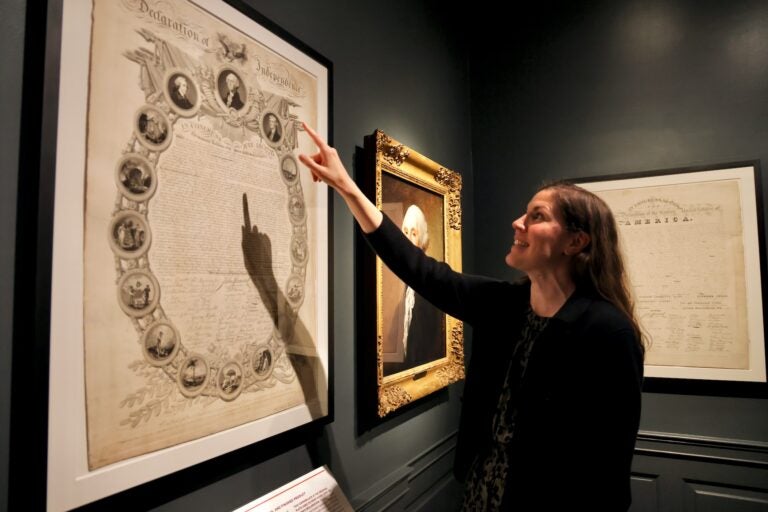 Caroline O'Connell, exhibitions curator at the American Philosophical Society
