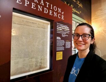 2026 07 01-e lee-elena popchock-philadelphia national constitution center-americas founding Elena Popchock, senior manager of exhibit content at the National Constitution Center