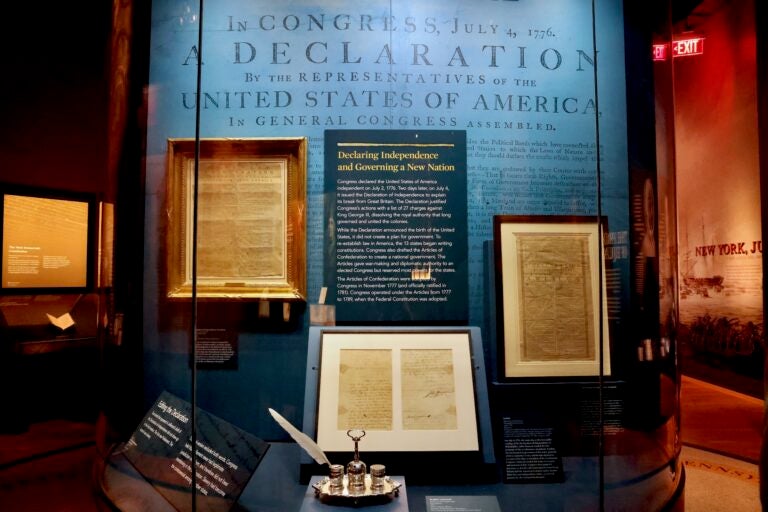 The Museum of the American Revolution is displaying eight different copies