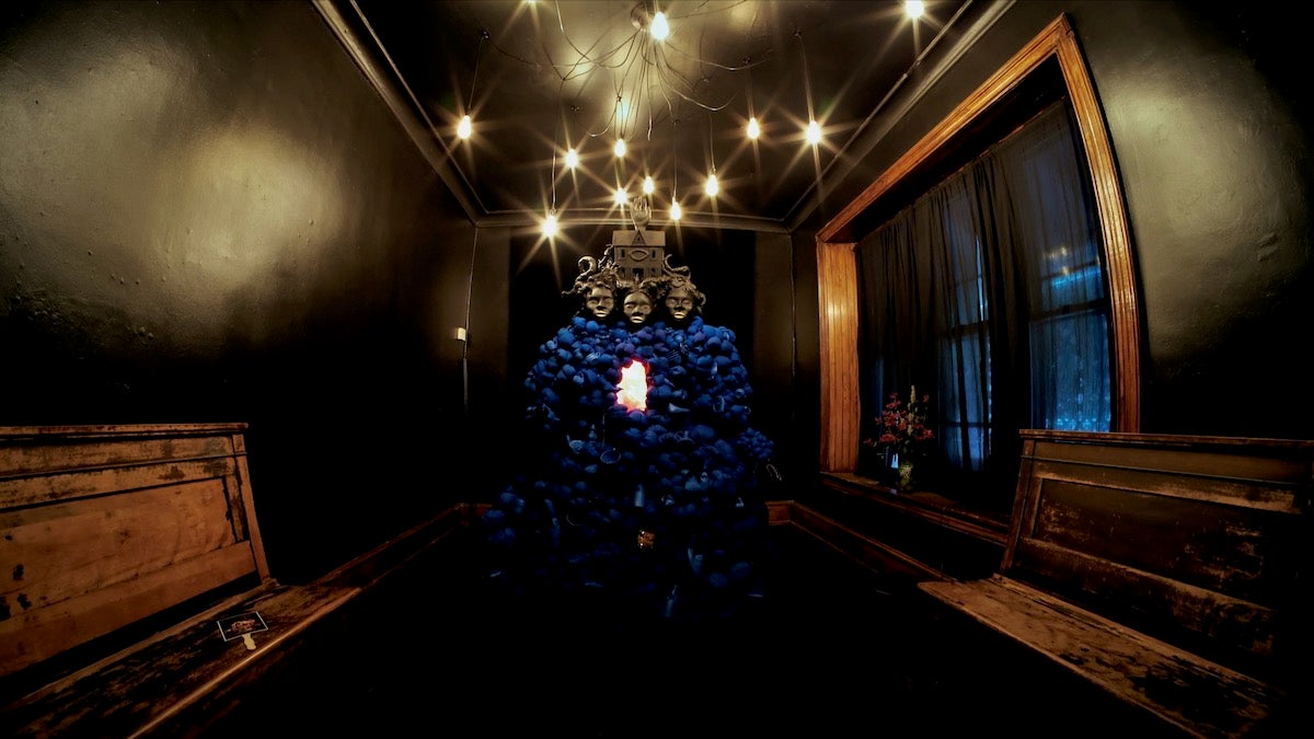 Display at The House, The Oracle, and The Table installation