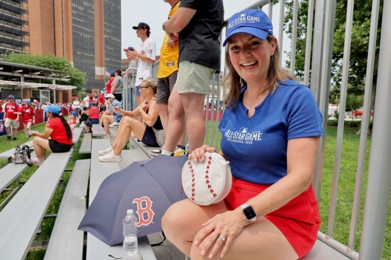 Danielle Grayuski at the Danielle 2026 MLB All-Star Red Carpet Show.