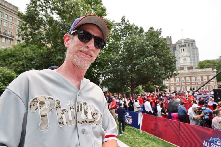 Ted Diehl at the 2026 MLB All-Star Red Carpet Show at Independence Hall